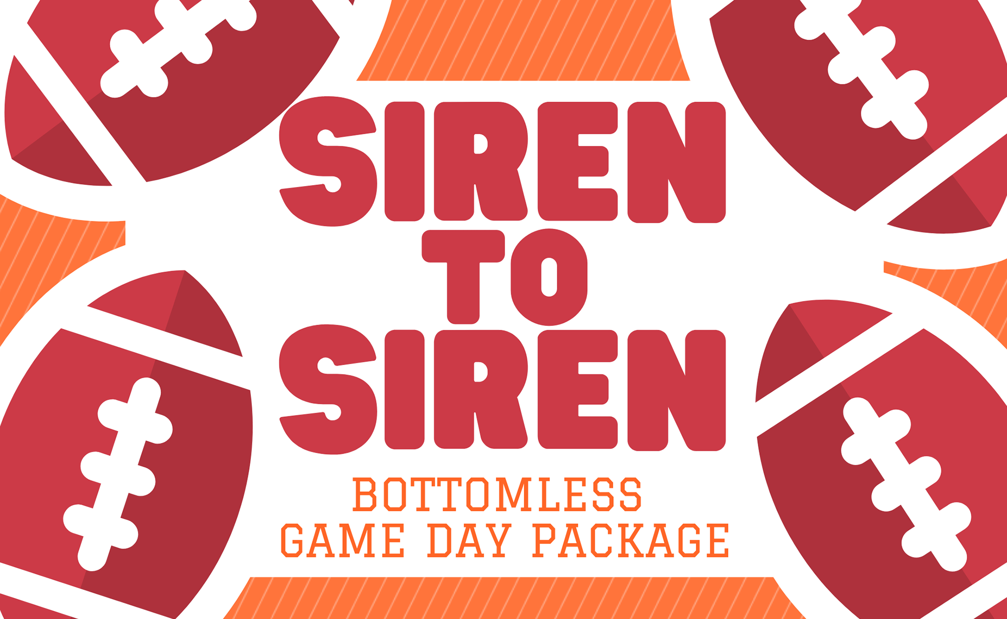 The Stirling Arms Game Day Package