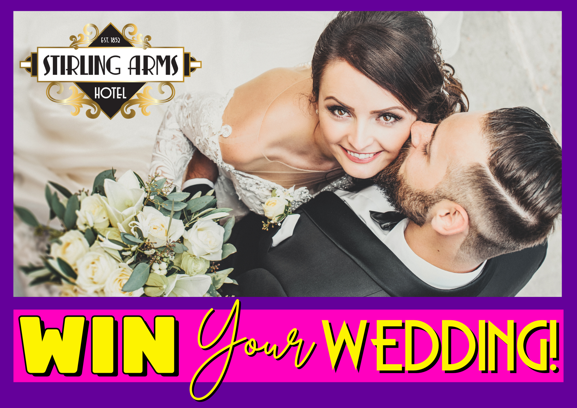 Win Your Wedding At The Stirling Arms Hotel Guildford