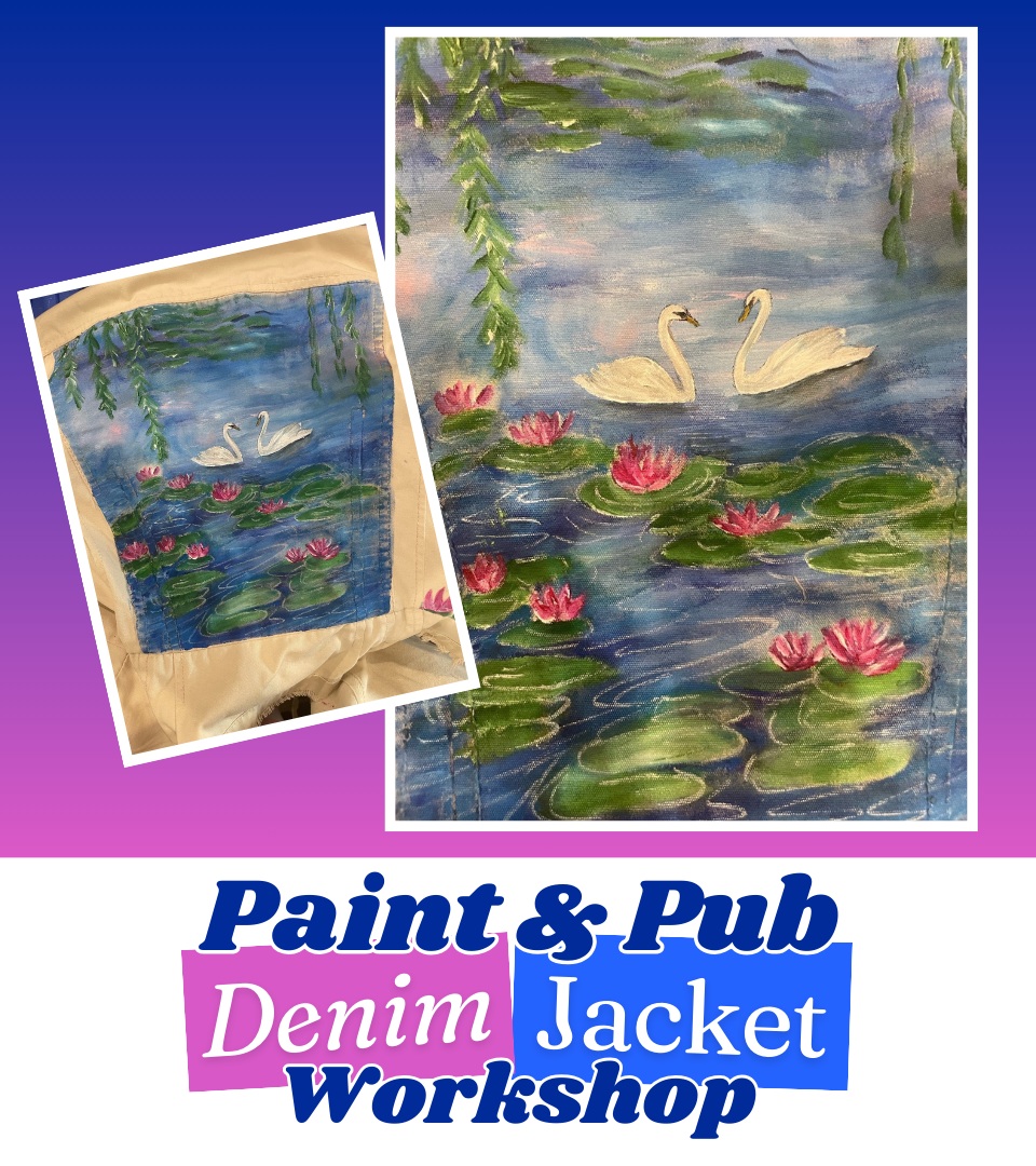 Paint & Pub Denim Jacket Workshop